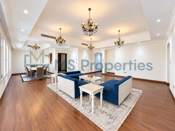 Luxury 3BHK+Maid Room | Furnished | Sea View Balcony