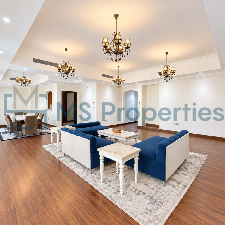 High-End 3BHK with MaidRoom Apartment with Marina View Balcony