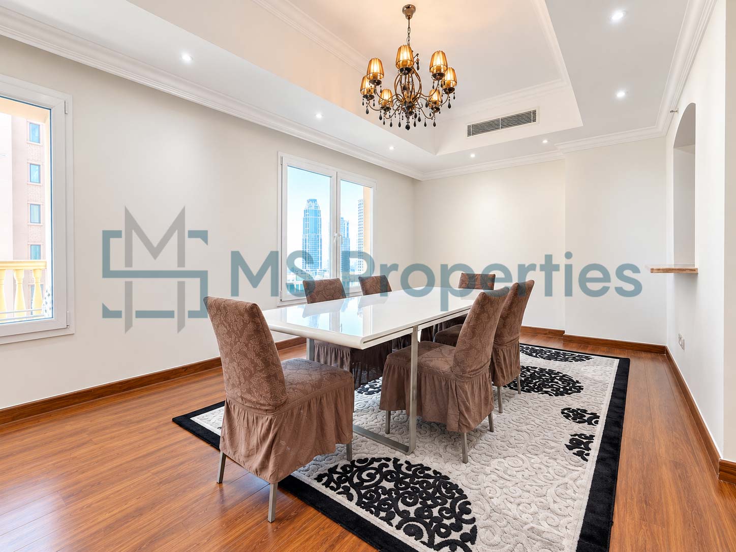 Luxury 3BHK+Maid Room | Furnished | Sea View Balcony
