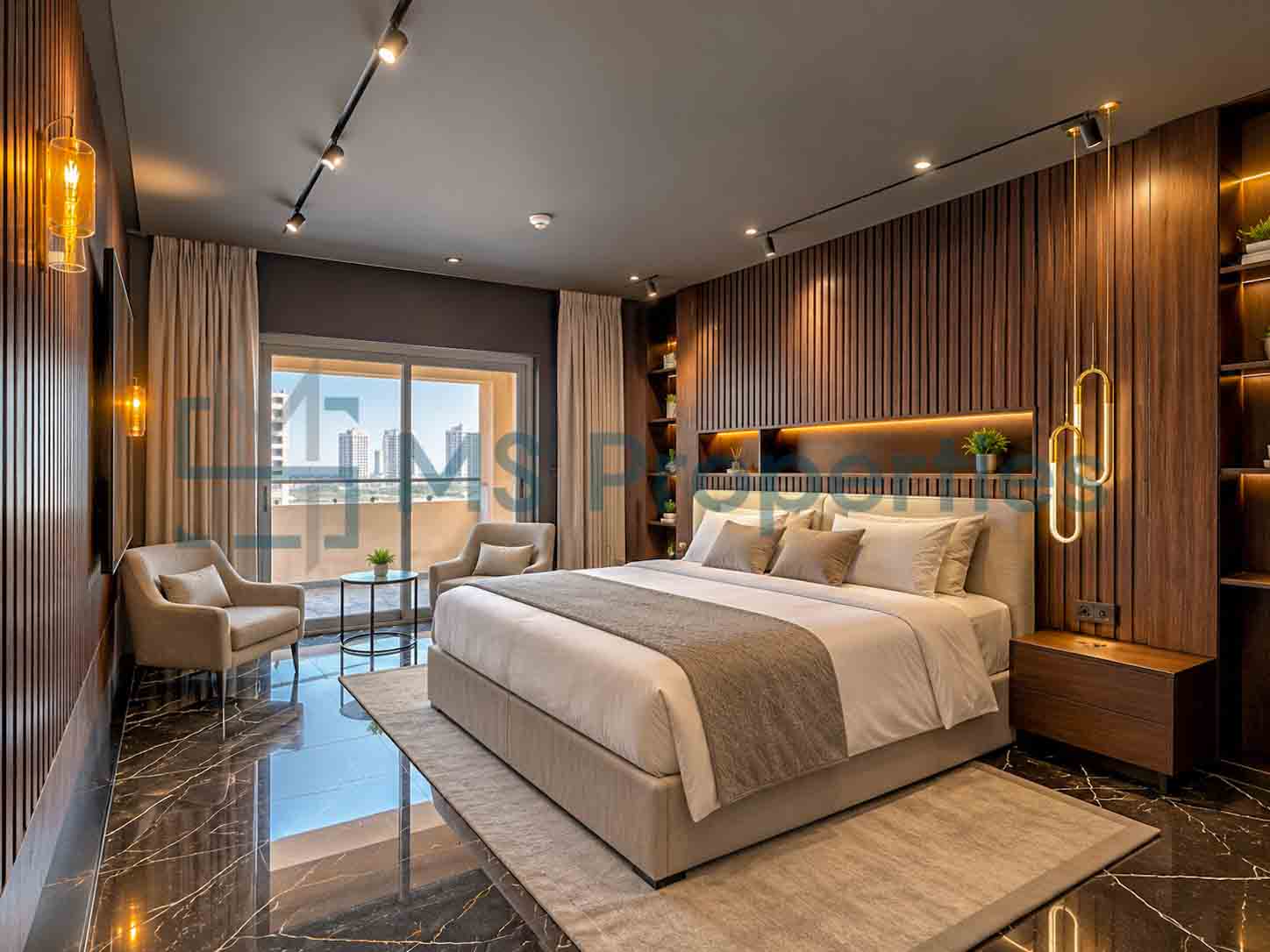 Luxurious 3BHK + Maid Townhouse with Amazing View Balcony