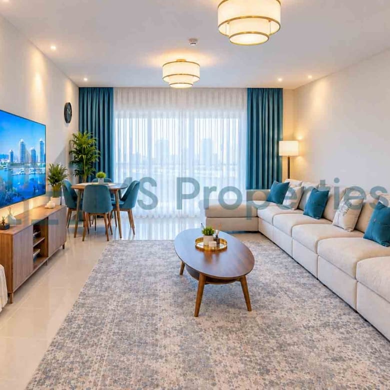 Sophisticated 1BHK Apartment with Full Sea View Balcony