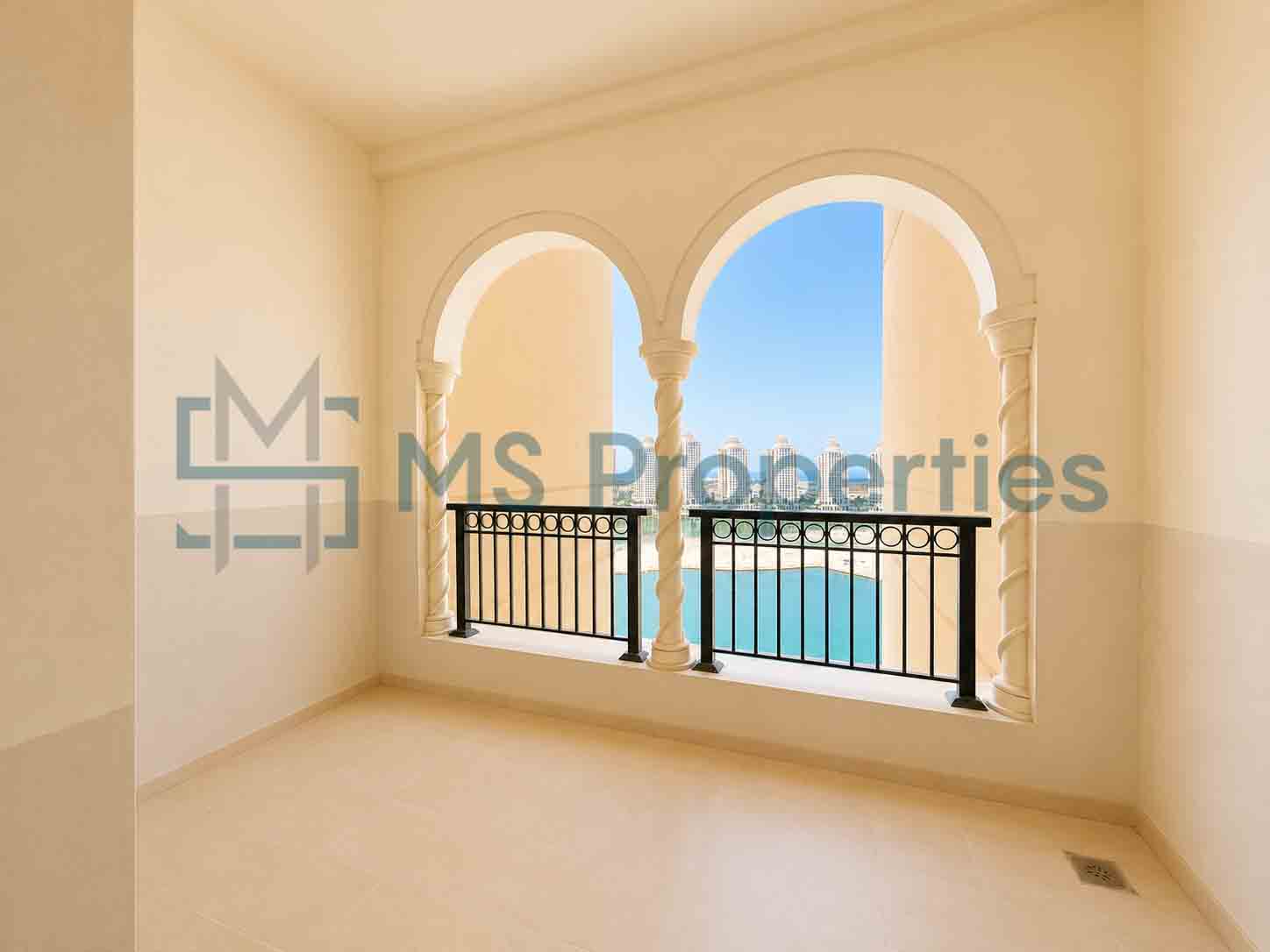 Premium 3BDR Flat Furnished w/ Balcony Breathtaking Sea View