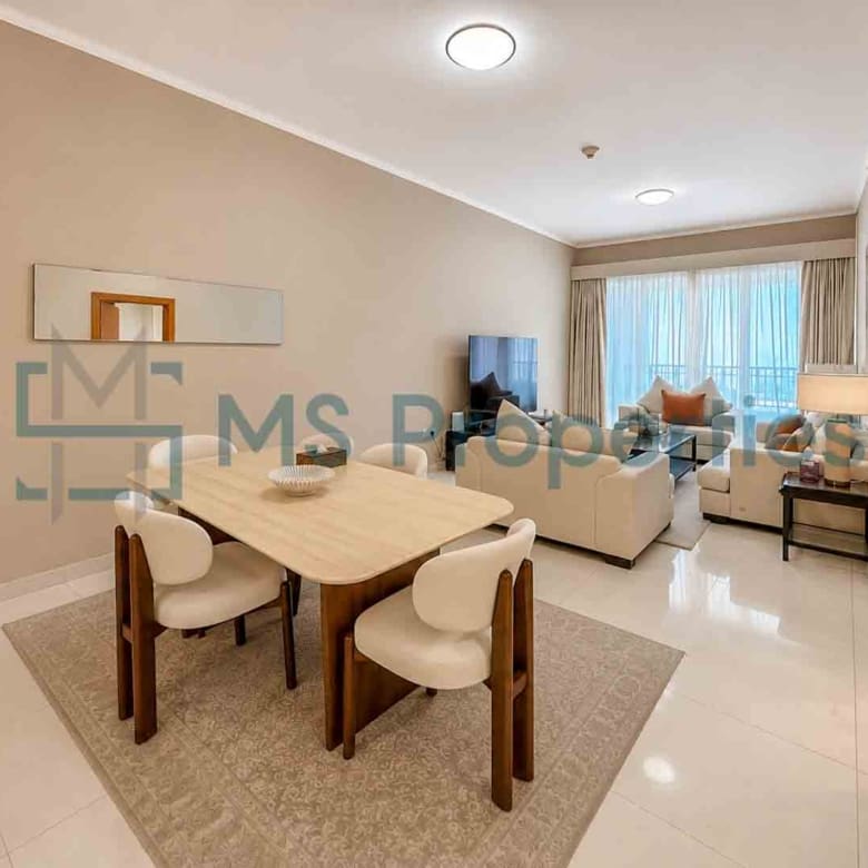 Premium 3BDR Flat Furnished w/ Balcony Breathtaking Sea View