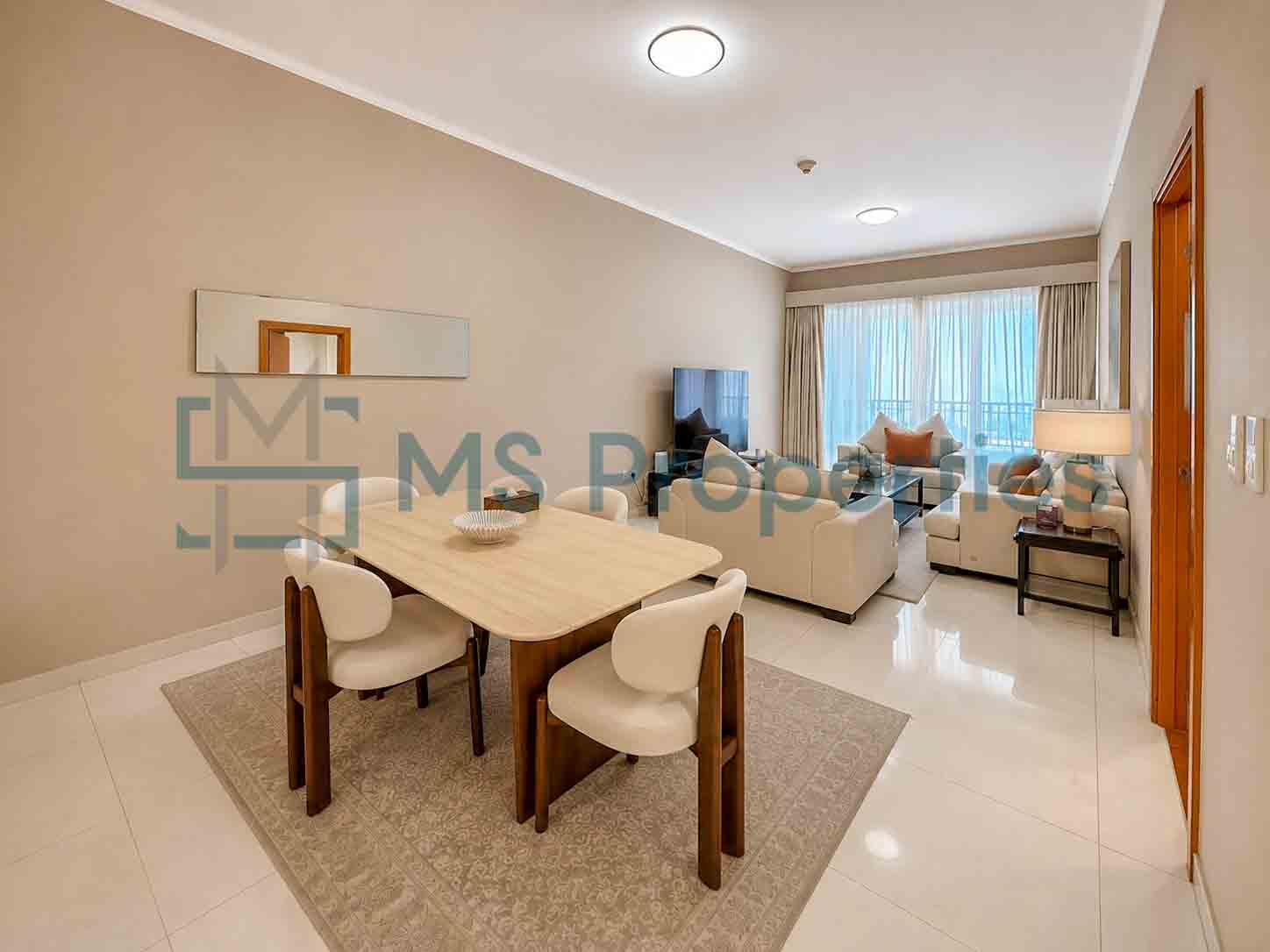 Premium 3BDR Flat Furnished w/ Balcony Breathtaking Sea View
