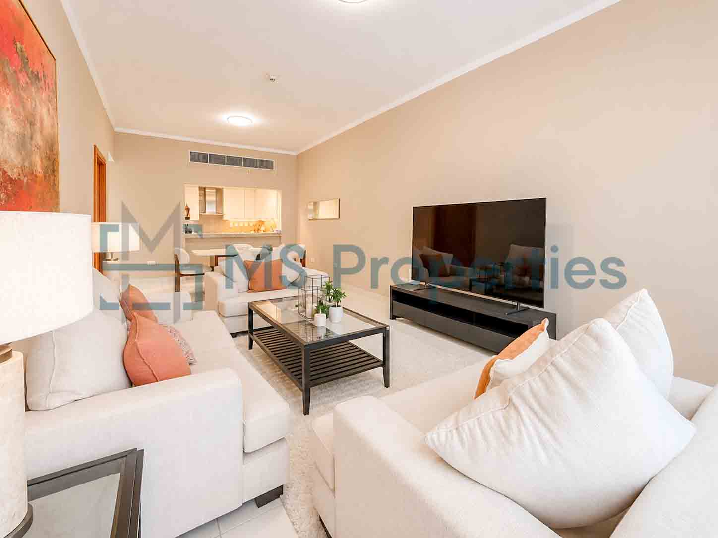 Premium 3BDR Flat Furnished w/ Balcony Breathtaking Sea View