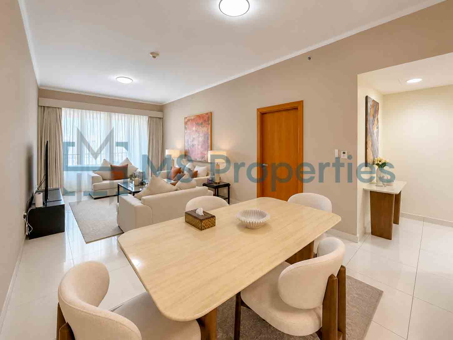 Premium 3BDR Flat Furnished w/ Balcony Breathtaking Sea View