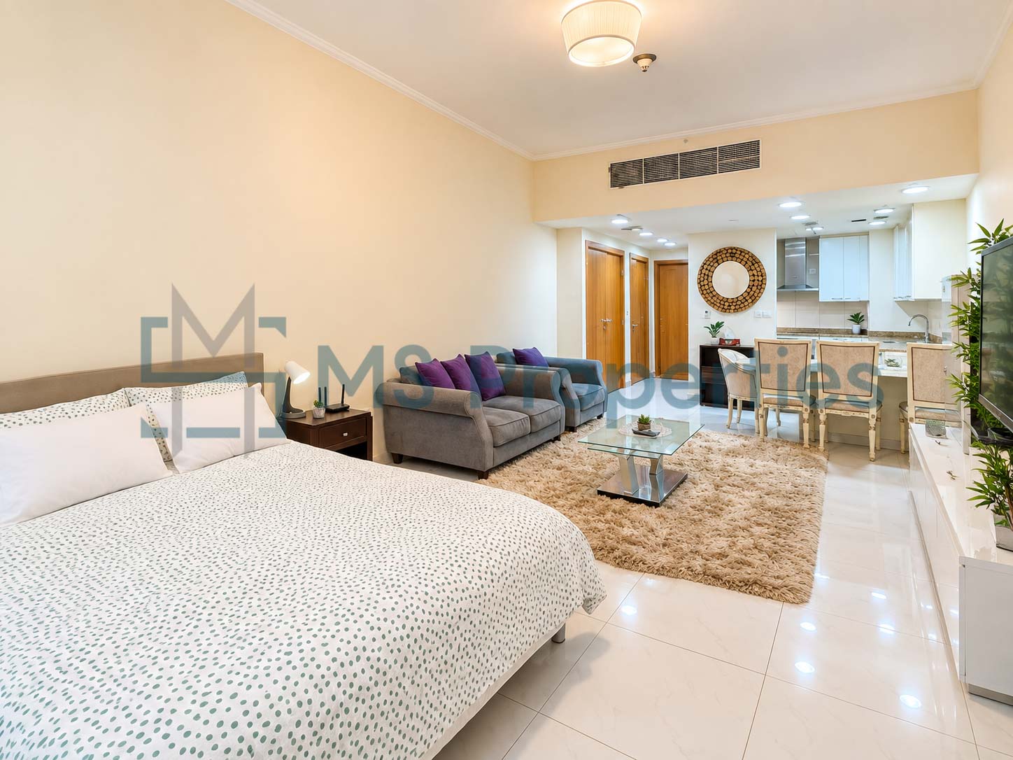 Gorgeous Studio Apartment with Sea View Balcony