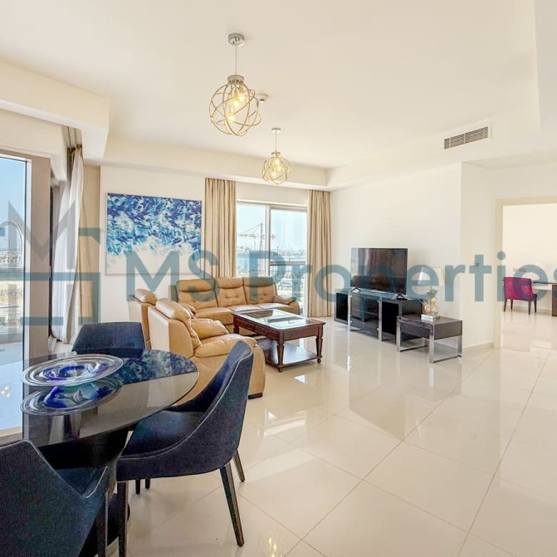 Stunning 1 BDR Furnished with Balcony | Beautiful Sea View