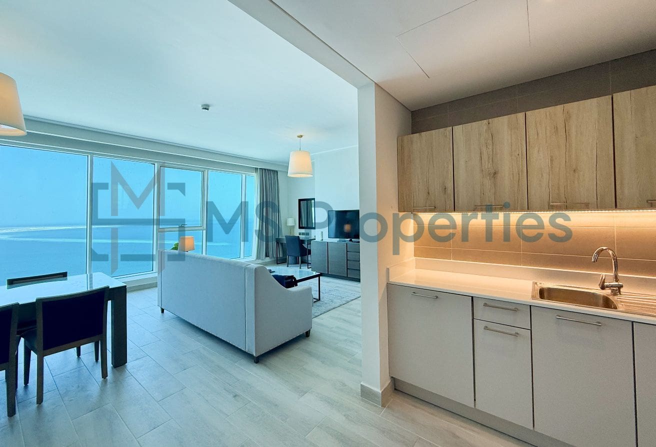 Pristine | 1BDR Apartment Furnished | Amazing Sea View