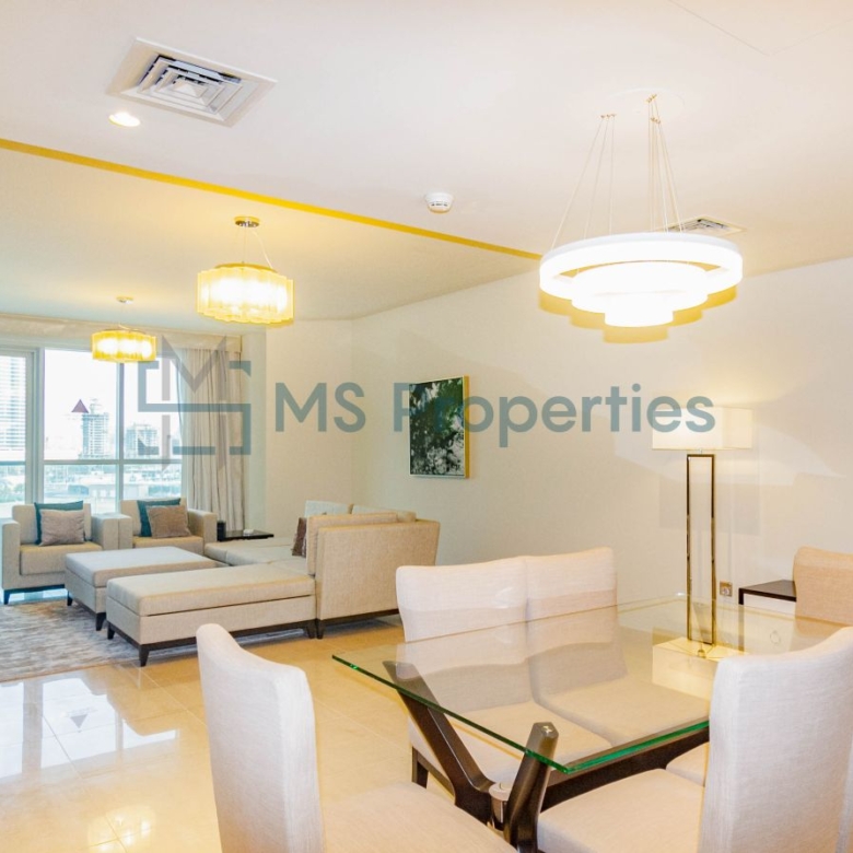 High Floor | Fully Furnished 3 Bedroom in Lusail Marina