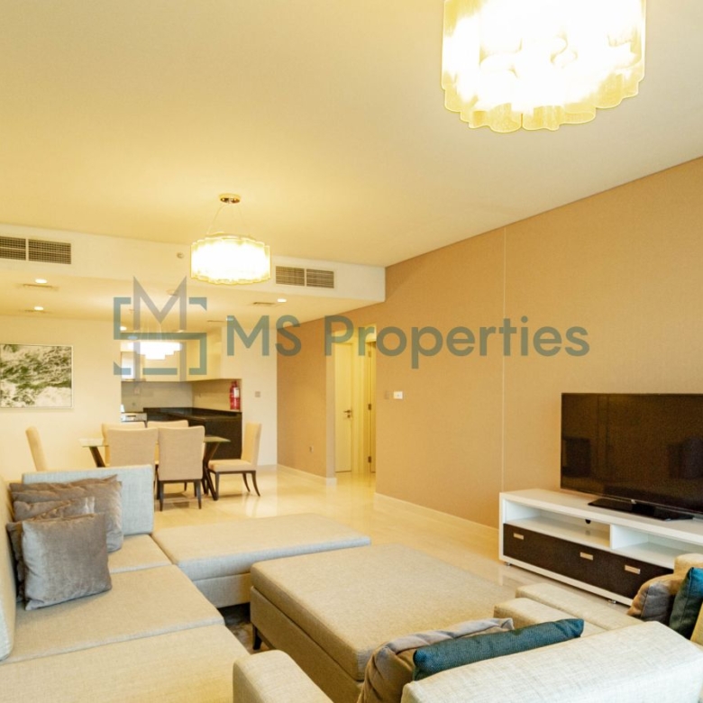 High Floor | Fully Furnished 3 Bedroom in Lusail Marina