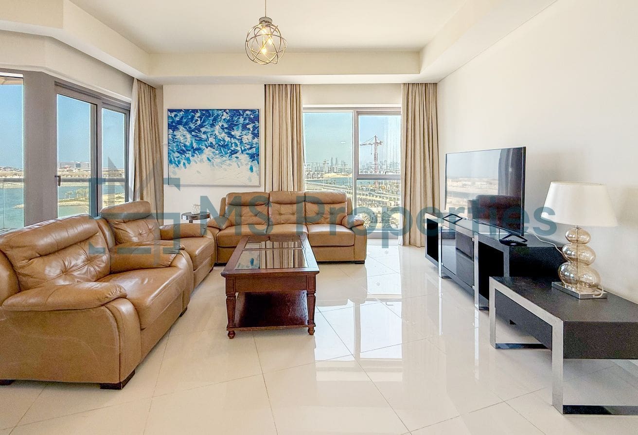 Stunning 1 BDR Furnished with Balcony | Beautiful Sea View