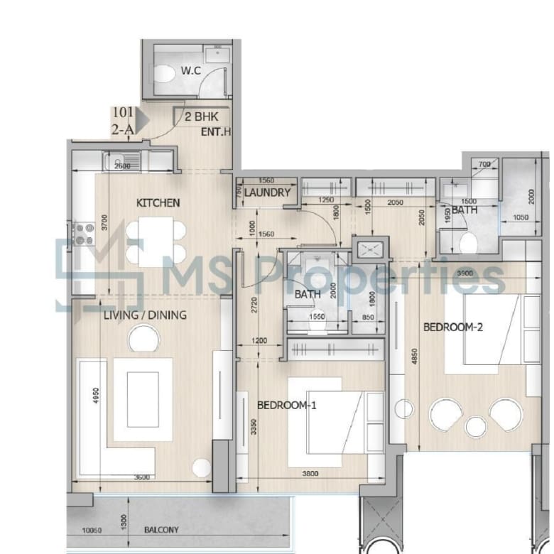 Ongoing and Soon To Rise 2BHK Flats For Sale