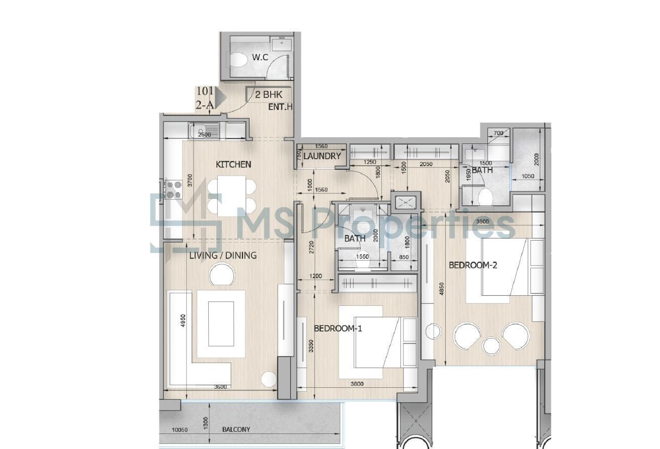 Ongoing and Soon To Rise 2BHK Flats For Sale