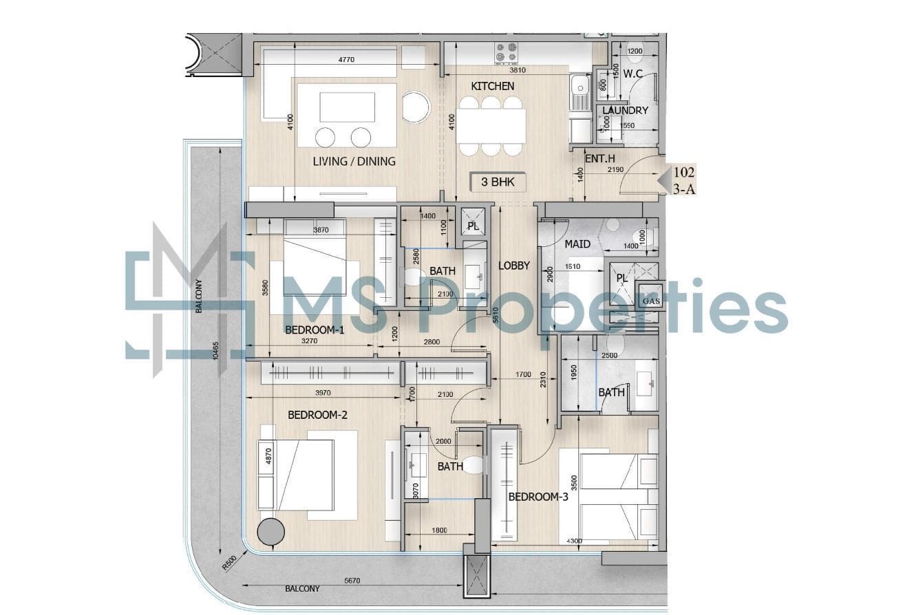 Uprising Brand New 3 Bedroom Luxurious Apartments