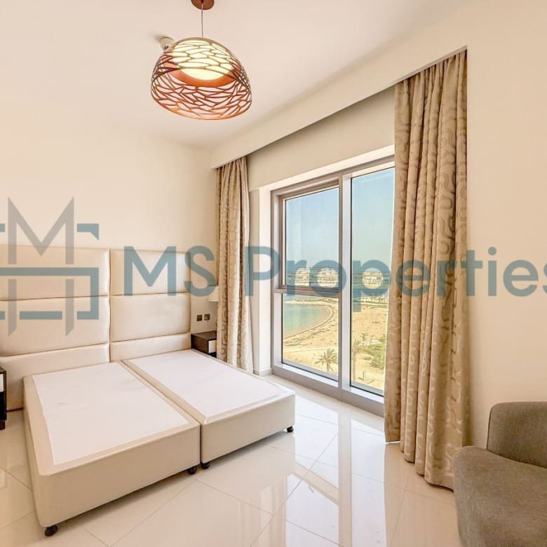 Stunning 1 BDR Furnished with Balcony | Beautiful Sea View