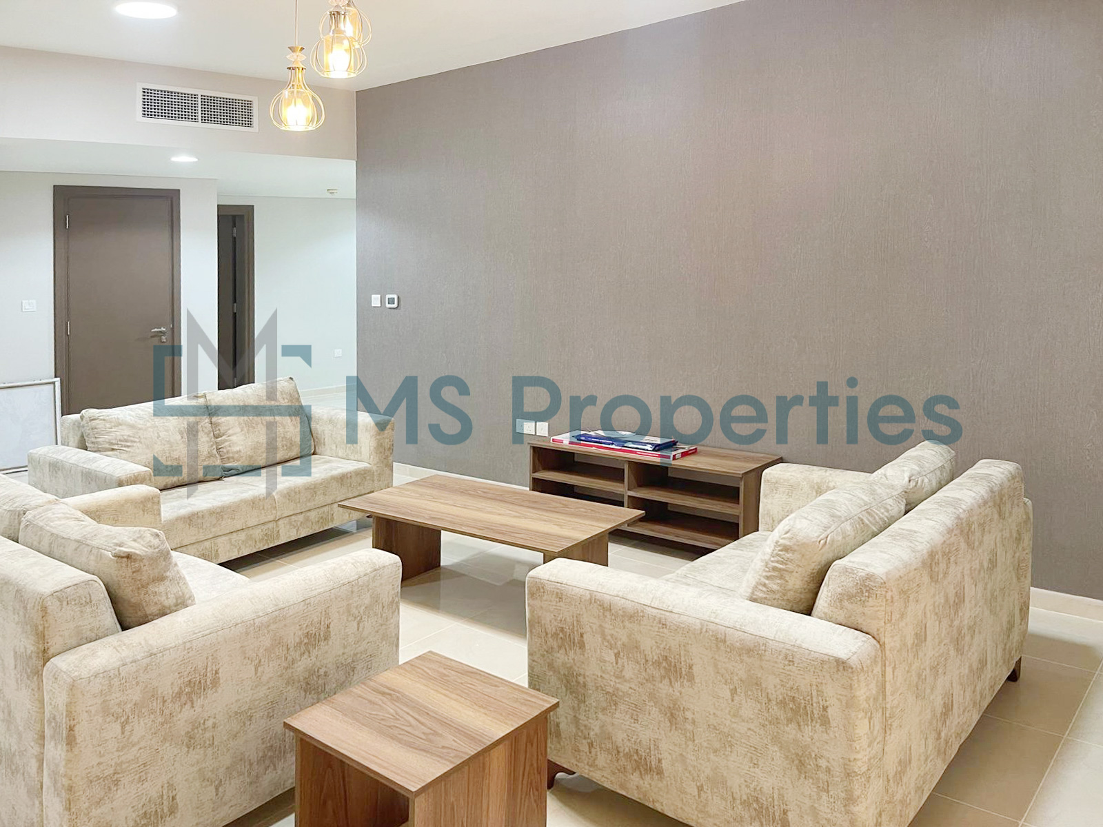 Stunning 3 BHK Furnished with Balcony | Prime Location Lusail