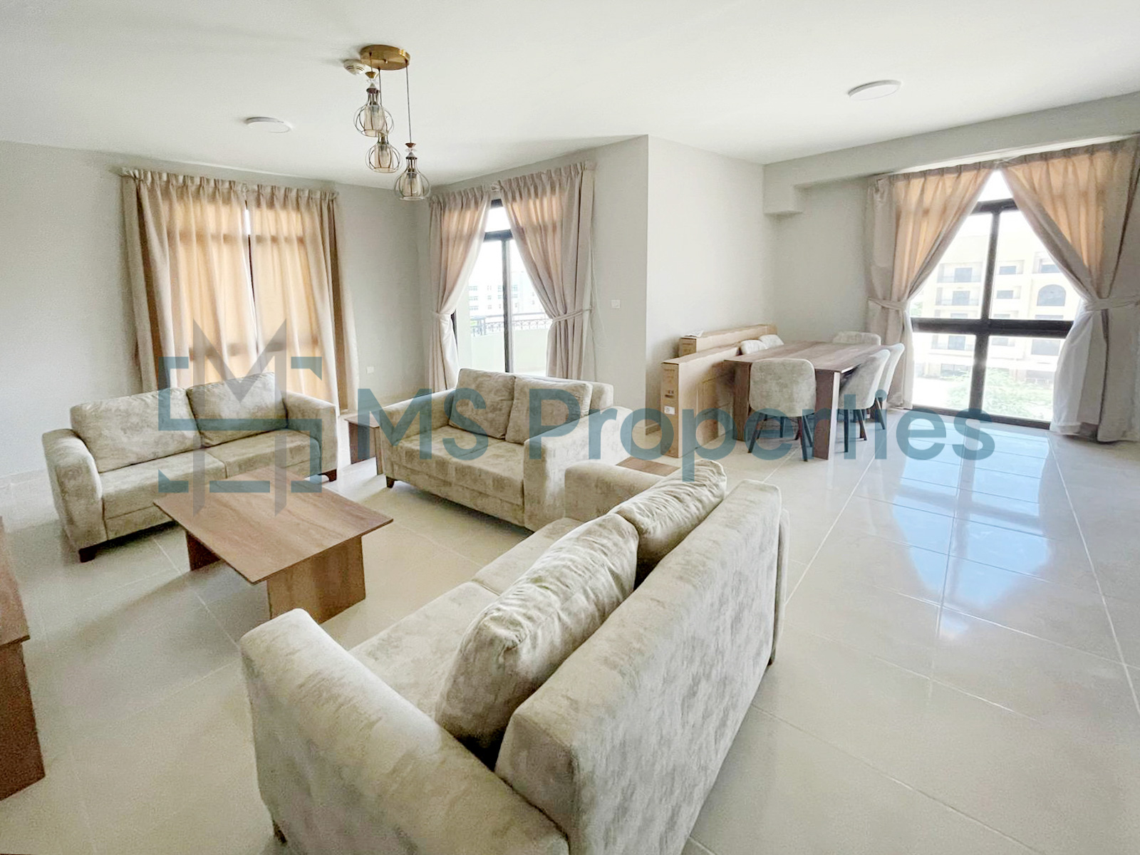 untitled-11 Stunning 3 BHK Furnished with Balcony | Prime Location Lusail