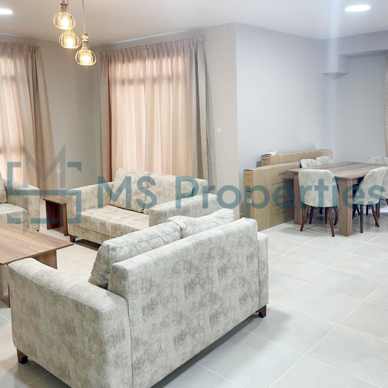 Stunning 3 BHK Furnished with Balcony | Prime Location Lusail