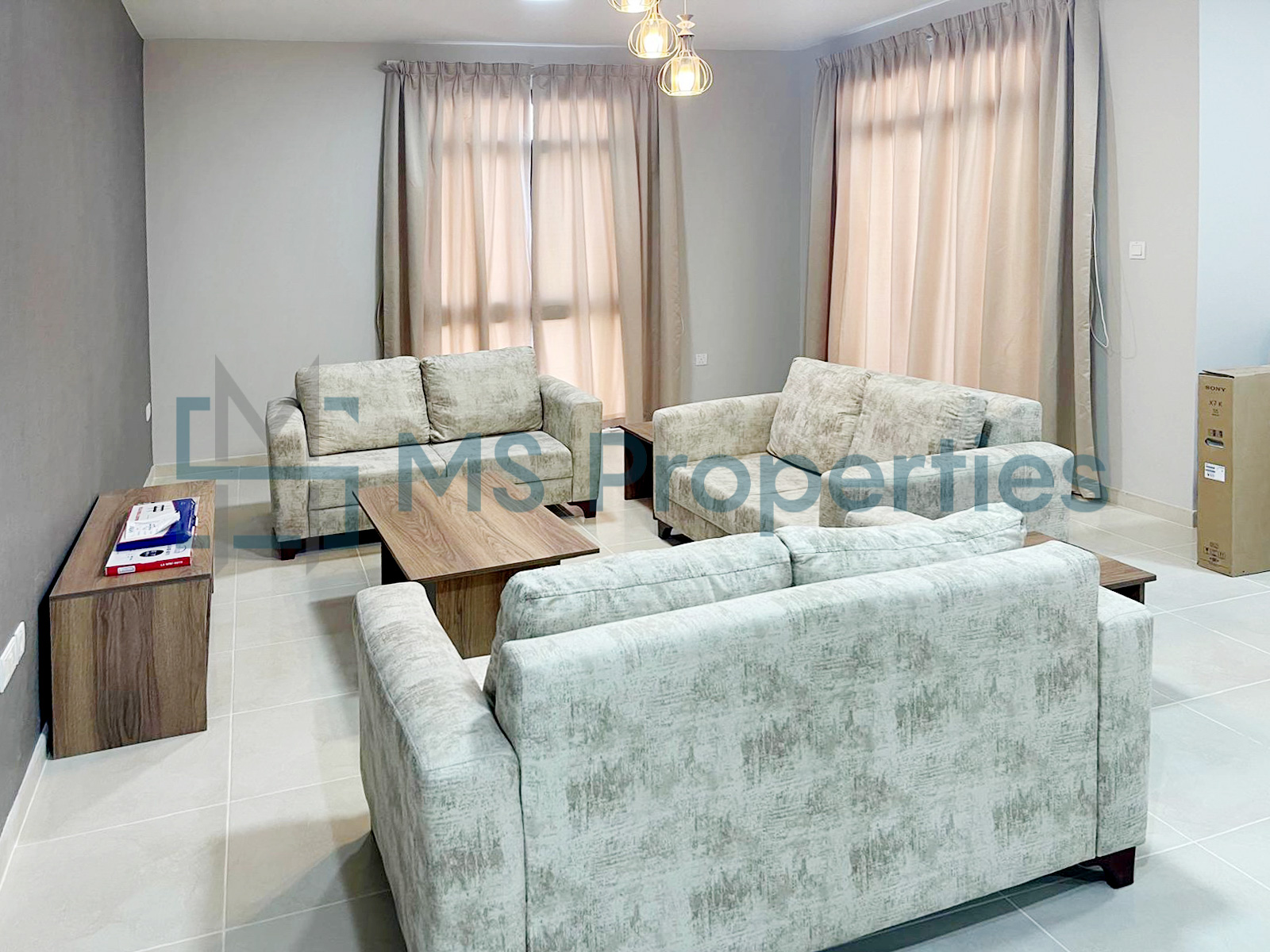 Stunning 3 BHK Furnished with Balcony | Prime Location Lusail
