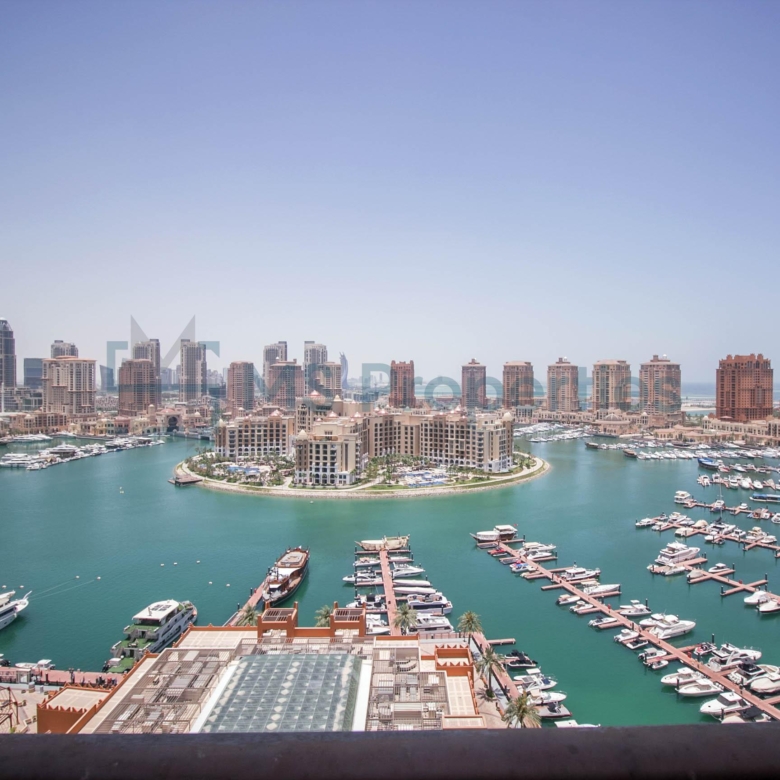 Stunning 2 BHK Apartment with Marina Sea View Balcony
