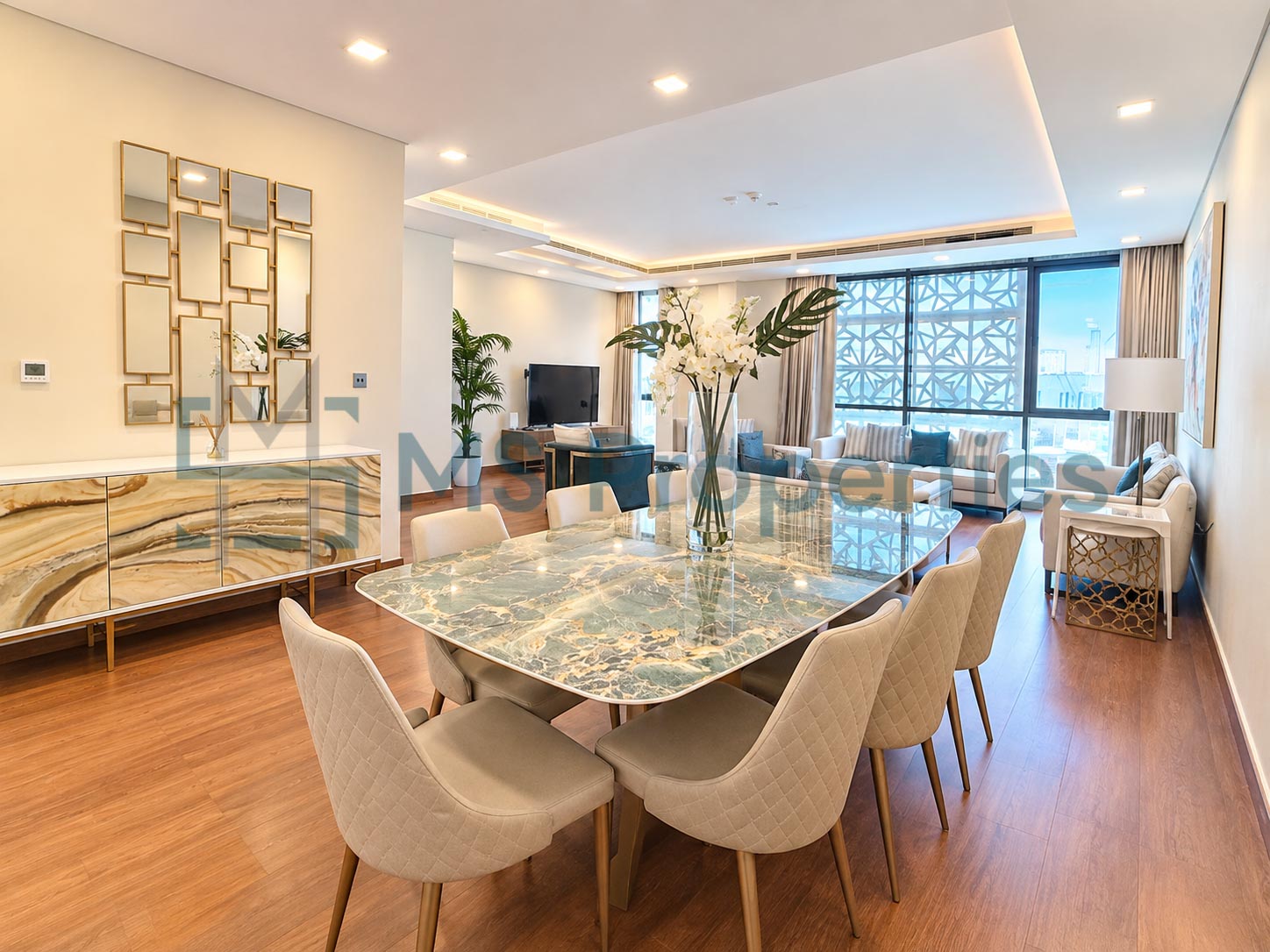 Luxuriously Furnished 3BHK + MaidRoom in The Pearl