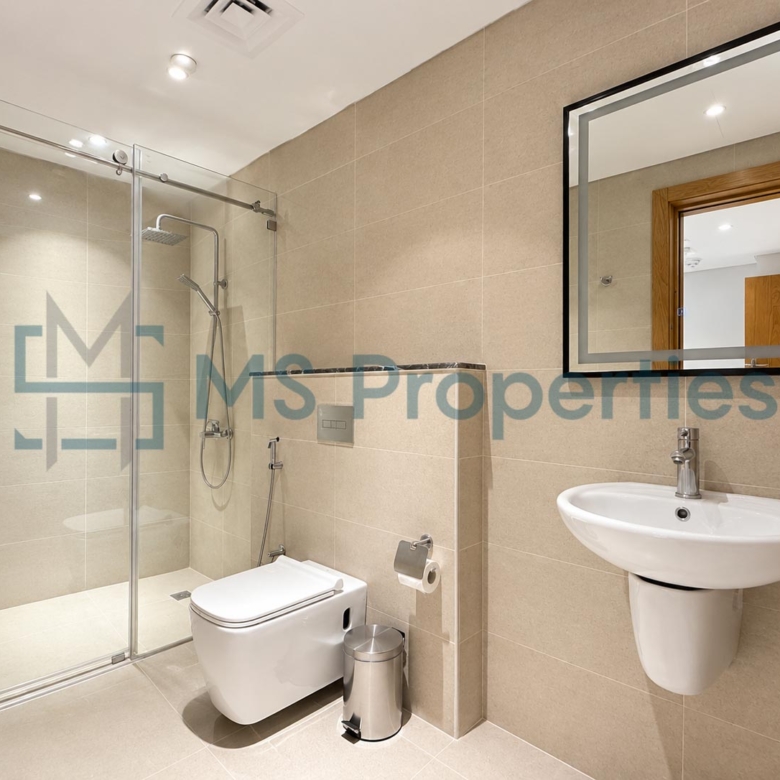 Beautiful 2 BDR + Maid Furnished w/ Perfect Balcony | Access Pool+Gym