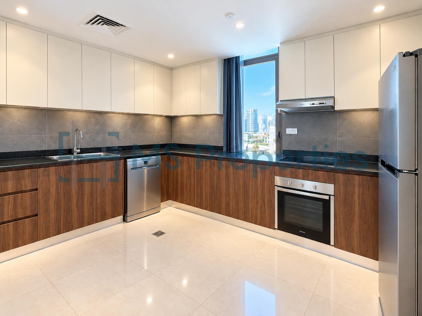 Beautiful 2 BDR + Maid Furnished w/ Perfect Balcony | Access Pool+Gym
