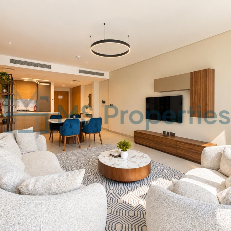 Prestigious 2 BHK + Maid Furnished with Balcony Beautiful City View