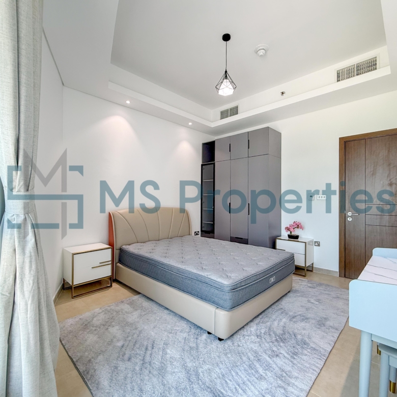 Modern 2BHK Furnished with Balcony Stunning City View
