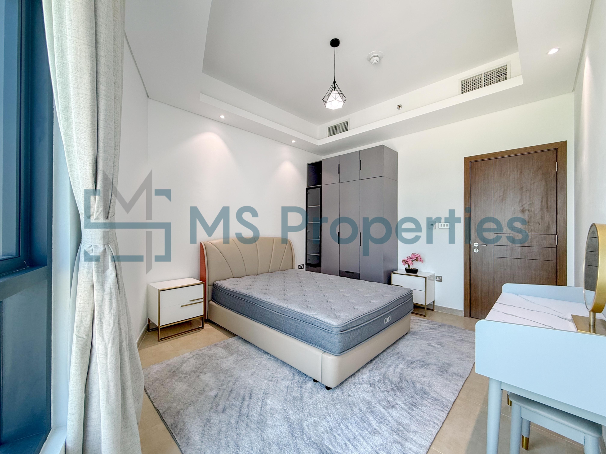 Modern 2BHK Furnished with Balcony Stunning City View
