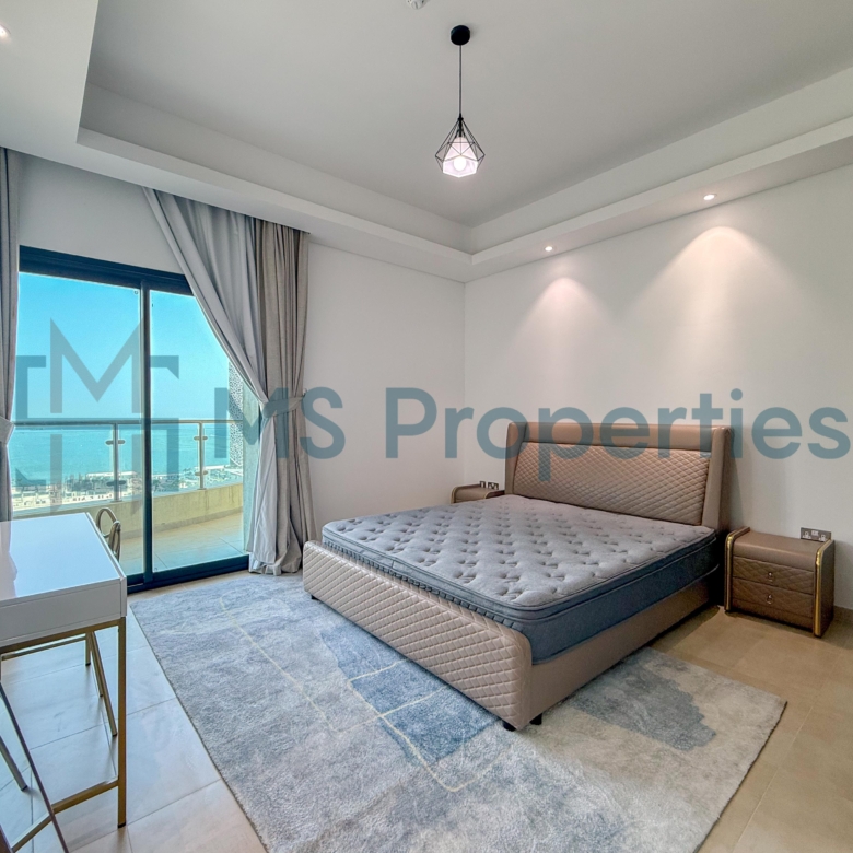 Modern 2BHK Furnished with Balcony Stunning City View