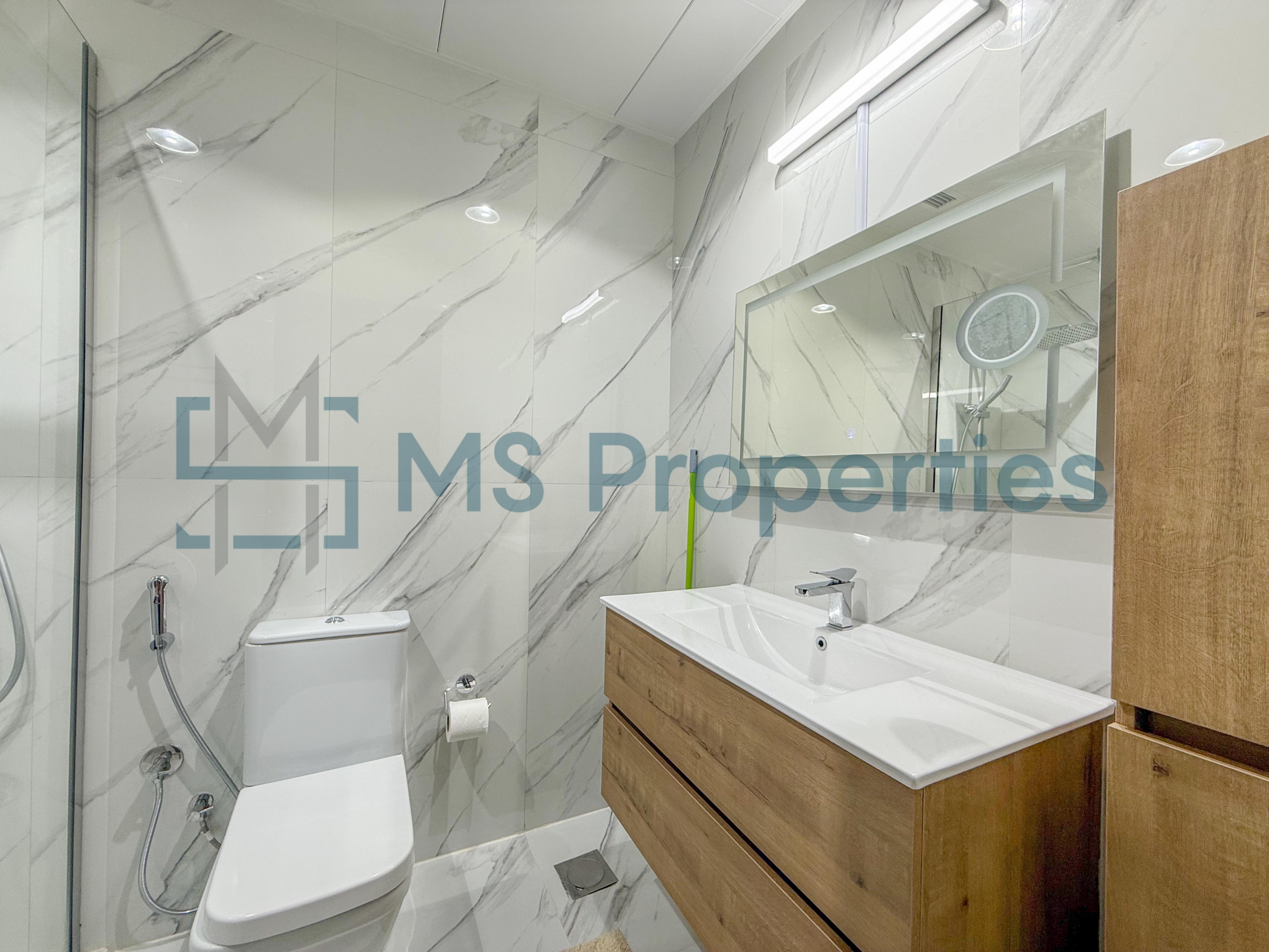 Modern 2BHK Furnished with Balcony Stunning City View