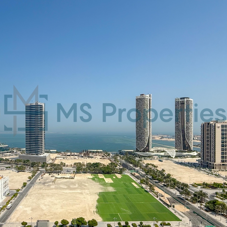 Modern 2BHK Furnished with Balcony Stunning City View