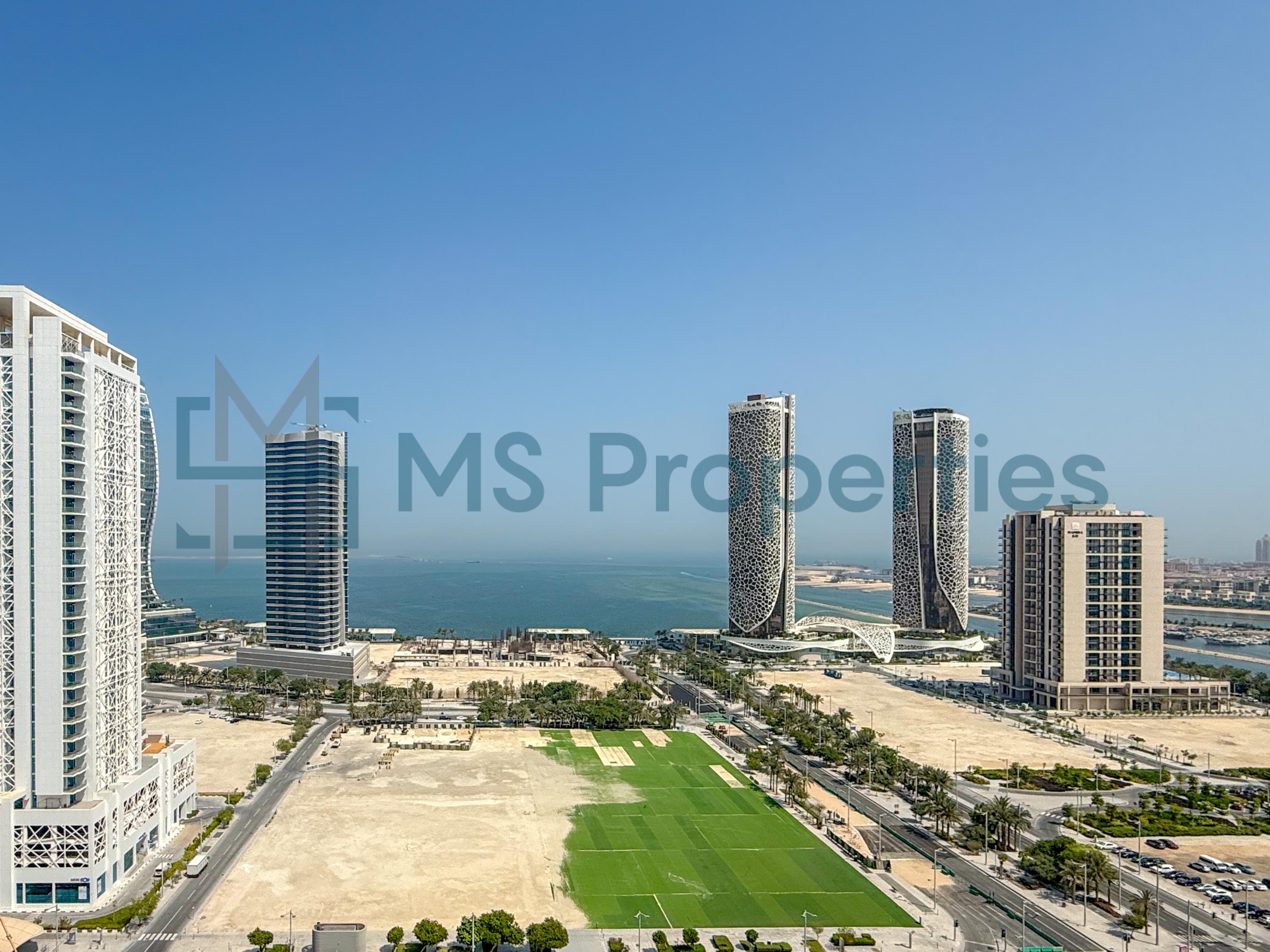 Modern 2BHK Furnished with Balcony Stunning City View