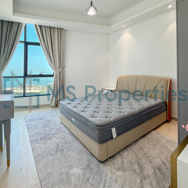 Modern 2BHK Furnished with Balcony Stunning City View