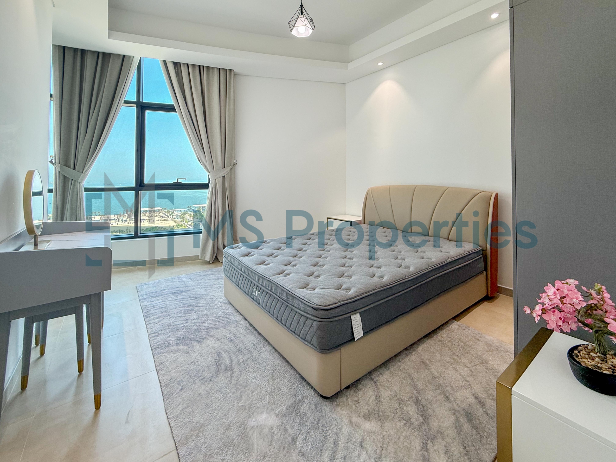 Modern 2BHK Furnished with Balcony Stunning City View