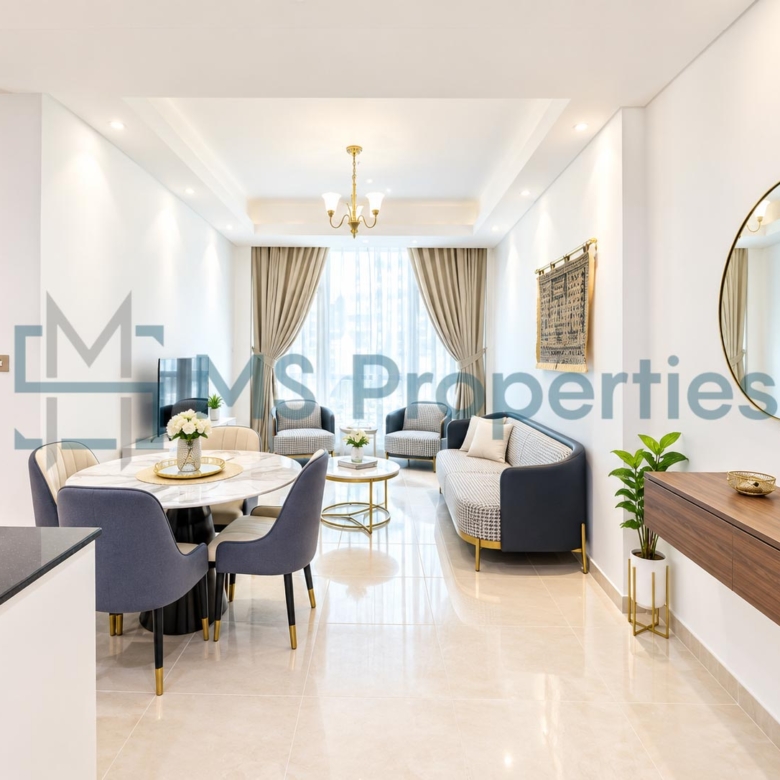 Modern 2 BDR Furnished with Balcony Beautiful View