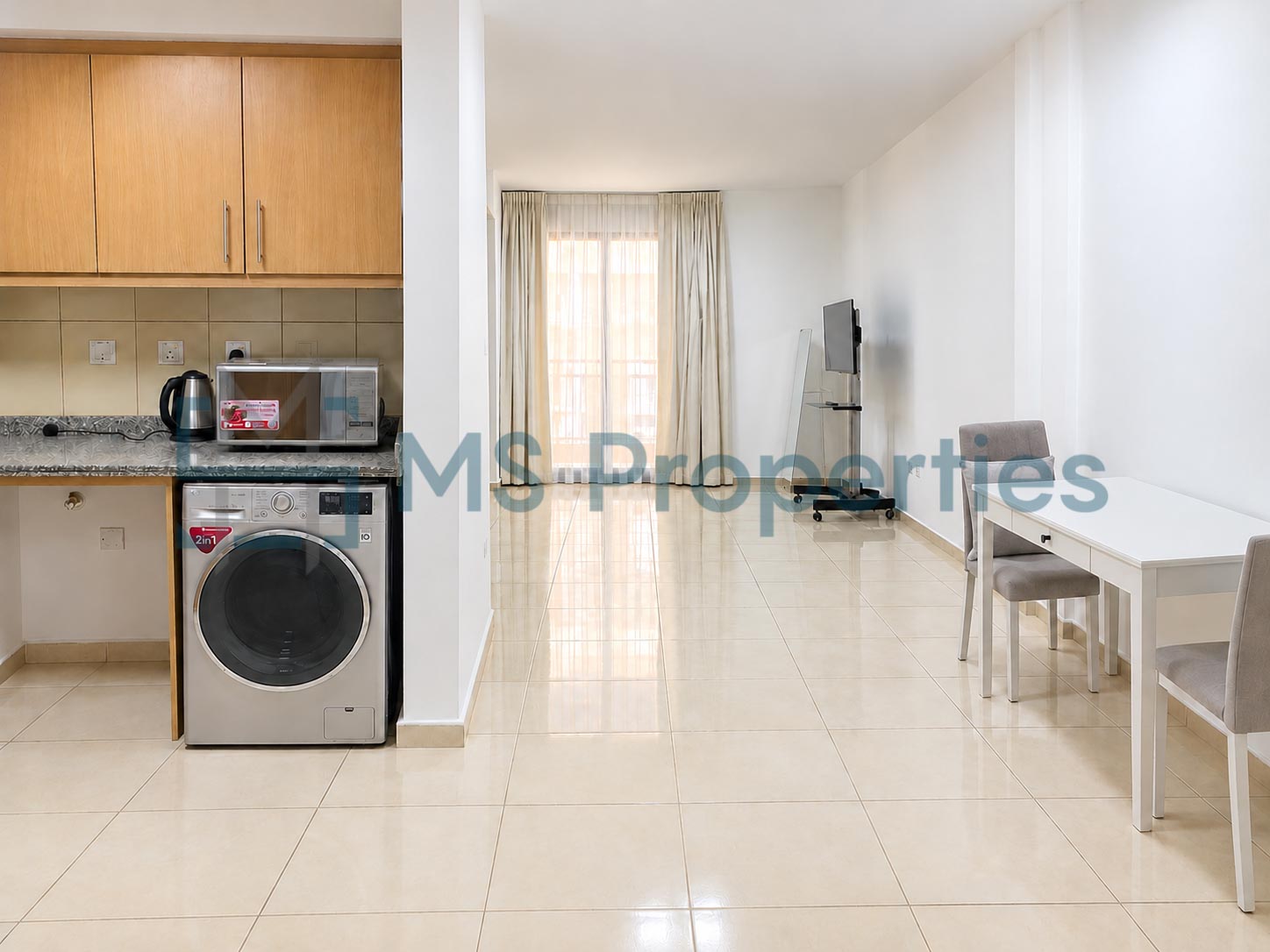 Modern & Cozy Studio Furnished with Balcony | Bills Included
