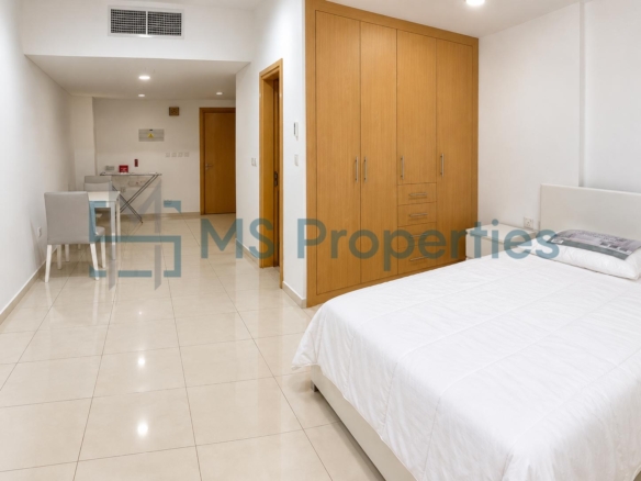 Modern & Cozy Studio Furnished with Balcony | Bills Included