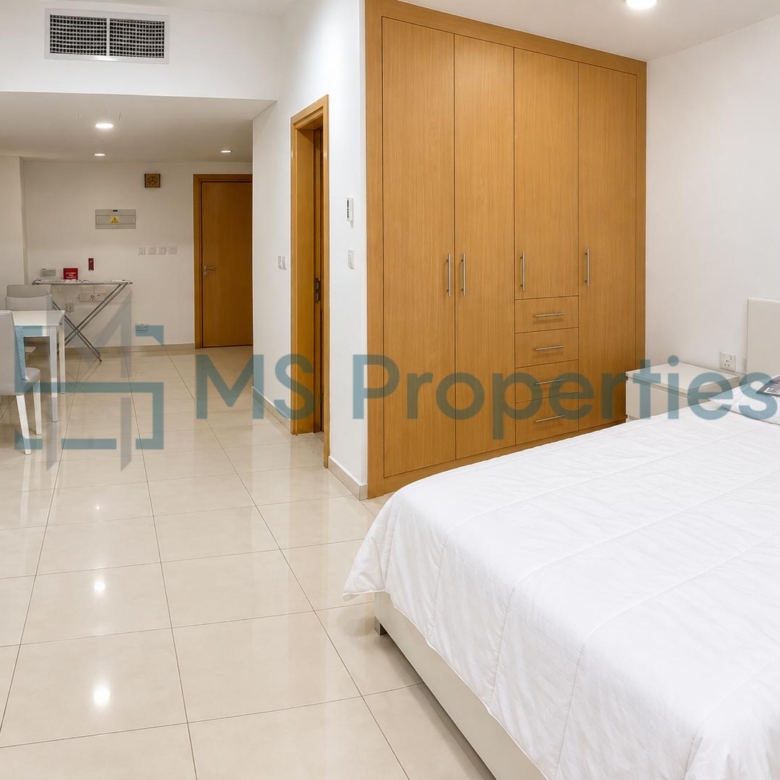 Modern & Cozy Studio Furnished with Balcony | Bills Included