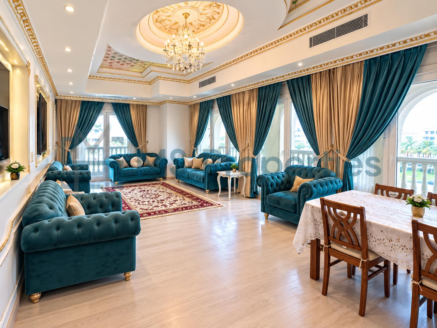 Stunning Pearl City View | Premium 1 BHK Furnished w/ Balcony