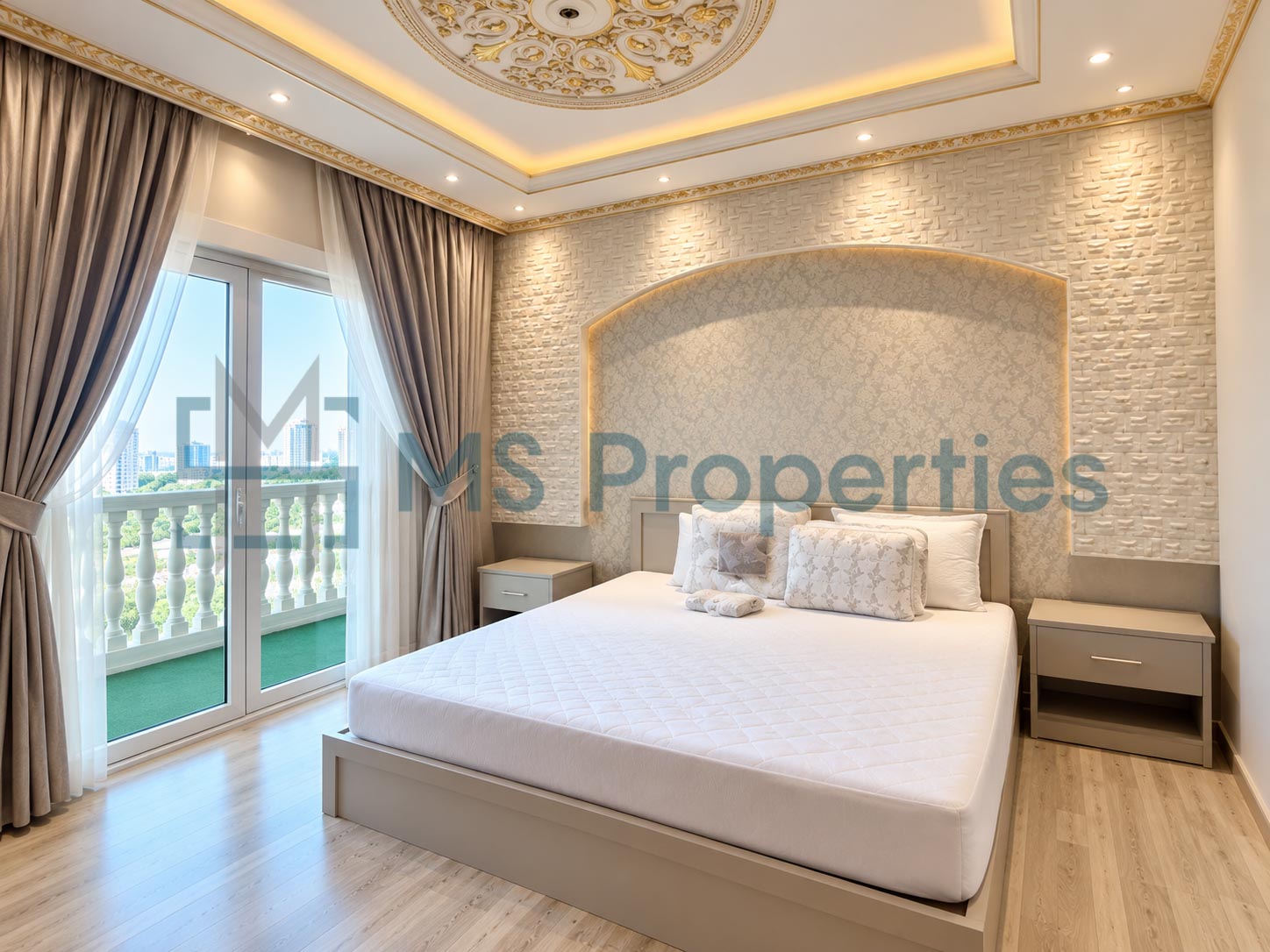 Stunning Pearl City View | Premium 1 BHK Furnished w/ Balcony