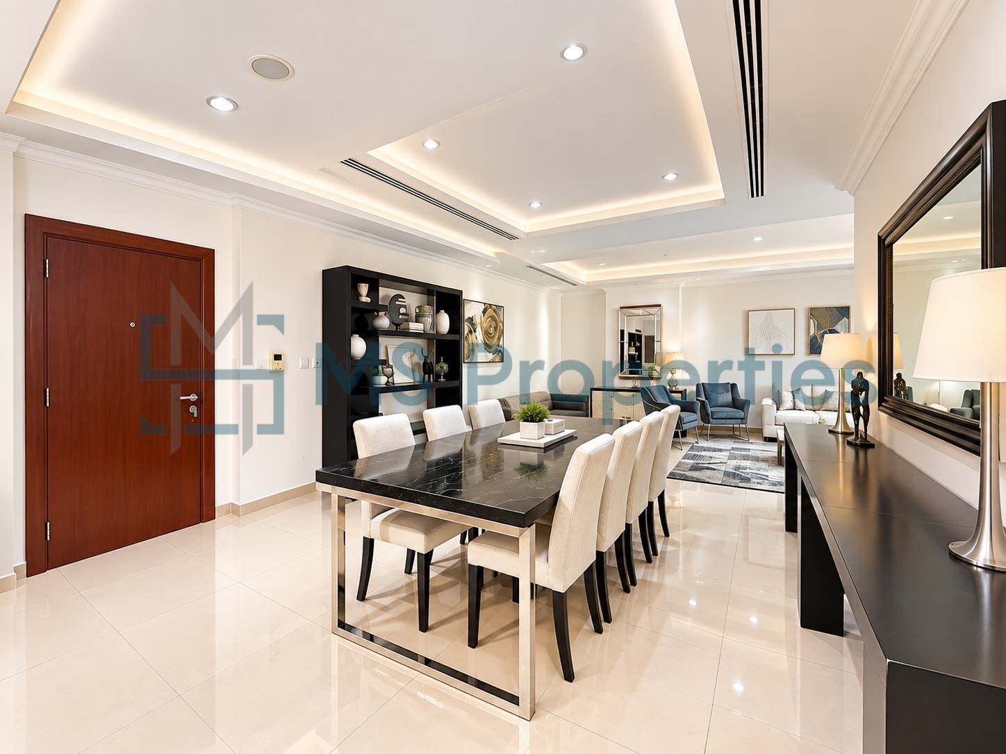 Elegant Large Space 2BHK Flat with Balcony | High Floor