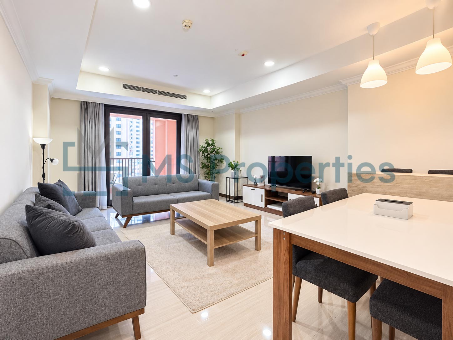 Luxurious 1 BHK Furnished with Balcony Amazing View