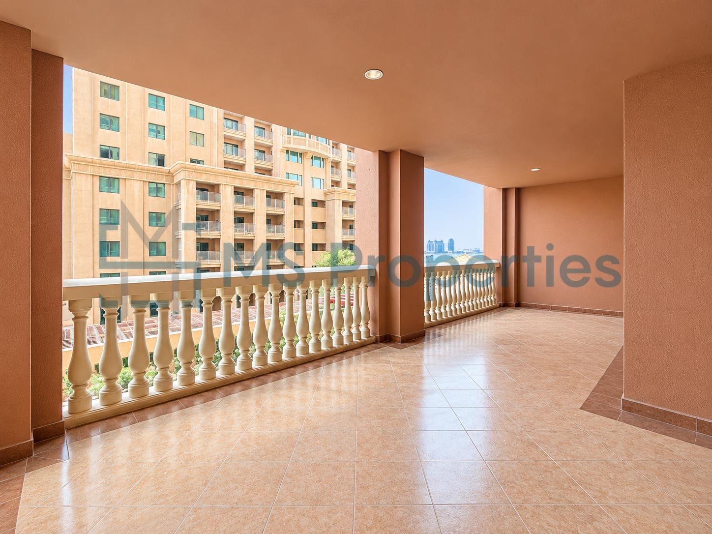 Large Layout 1 BHK Apartment with View Balcony