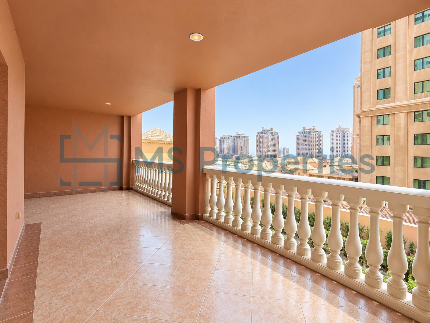 Large Layout 1 BHK Apartment with View Balcony