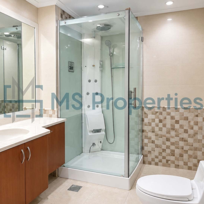 Sophisticated 2BHK Furnished with Balcony Sea View