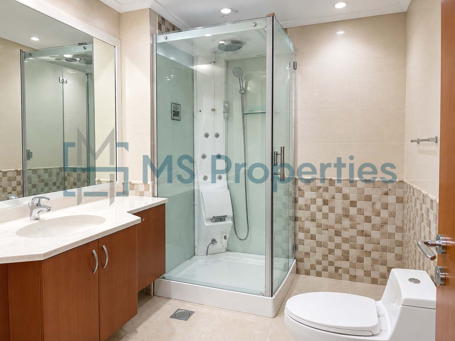 Sophisticated 2BHK Furnished with Balcony Sea View