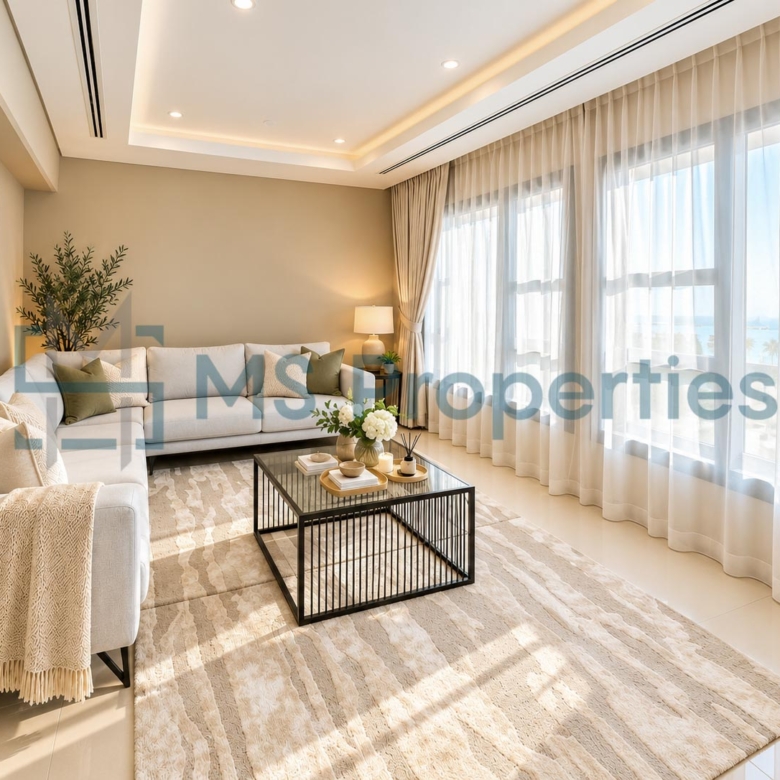Luxury New Renovated 4 BHK + Maid Room Townhouse | Marina Front View